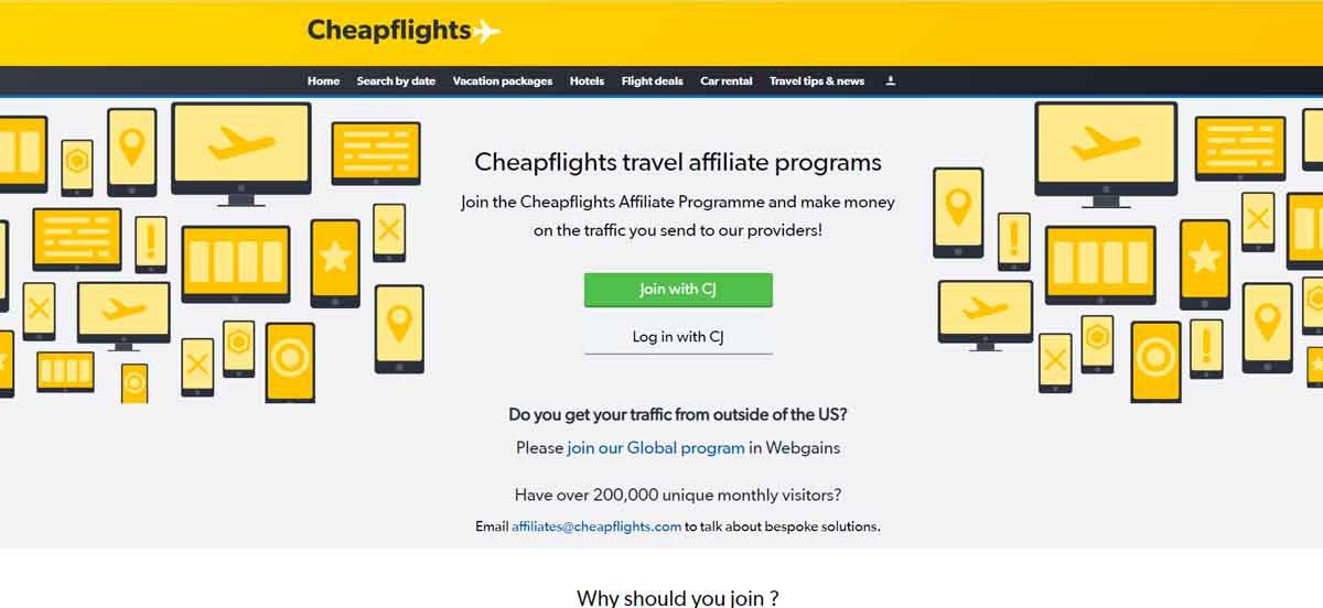 cheapflight affiliate program