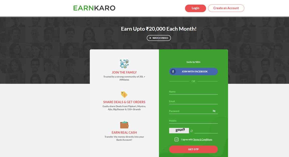 earnkaro affiliate program