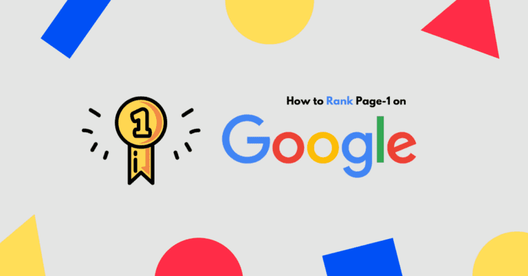 8 Important Tips to Rank on Page 1 of Google