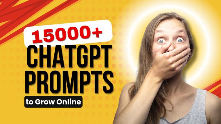 15000+ free chatgpt prompts to grow online