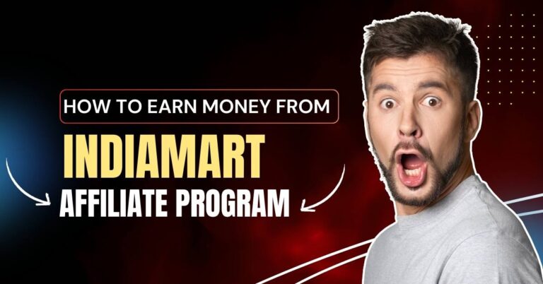 How to earn money from indiamart affiliate program without selling