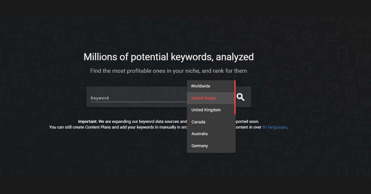 keyword research with kwhero