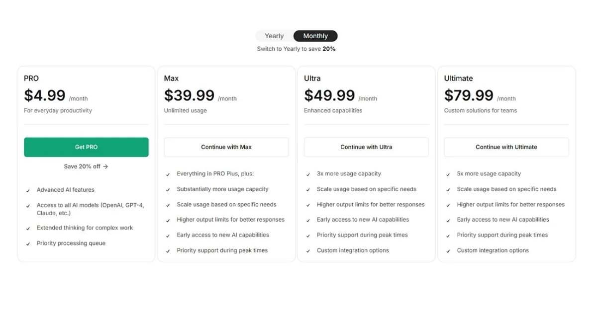 blackbox pricing
