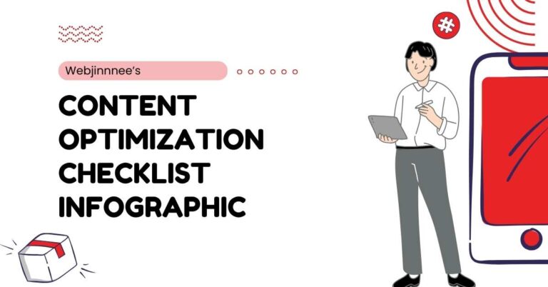 CONTENT OPTIMIZATION CHECKLIST Infographic