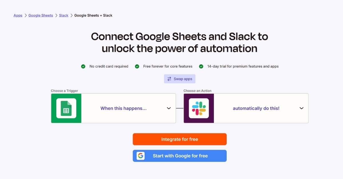Zapier's programmatic seo