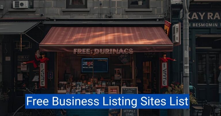 Free business listing sites in india for local seo