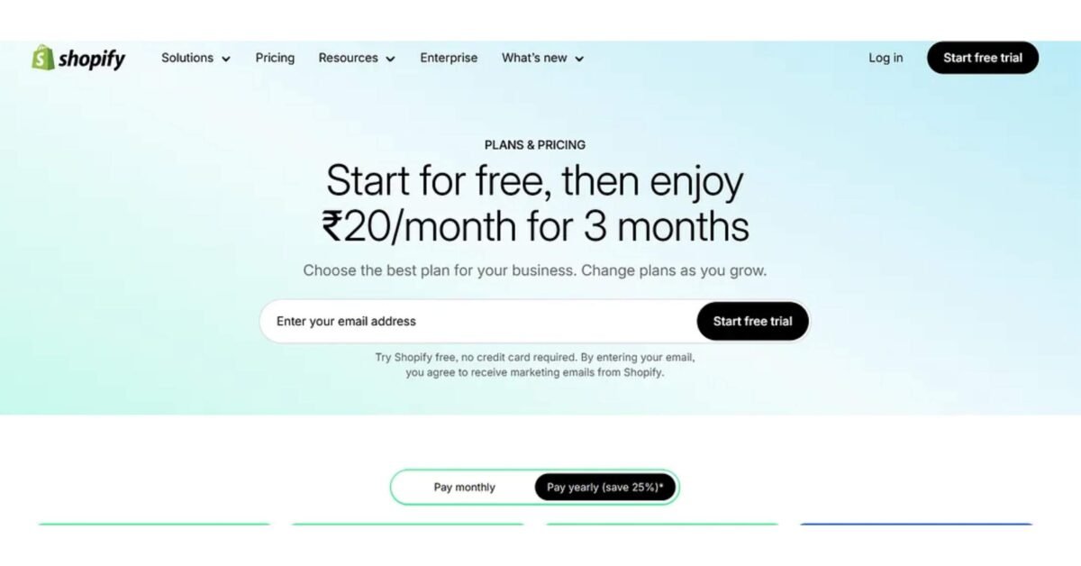 Hatchful by shopify pricing