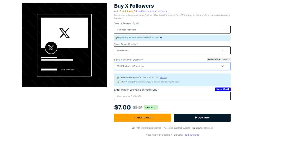 Media mister buy x followers