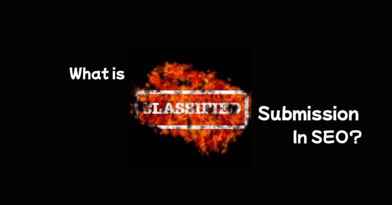Classified submission in seo