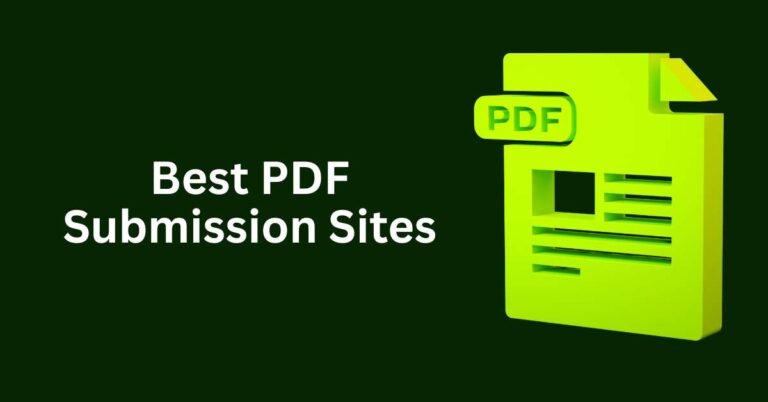 Free pdf submission sites lis