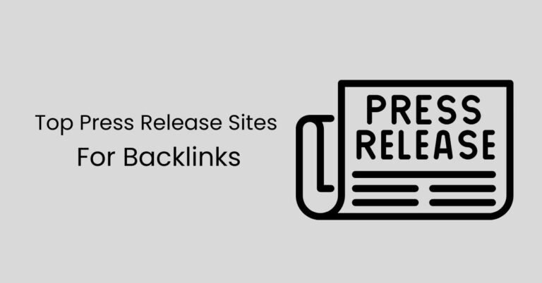 Press release sites