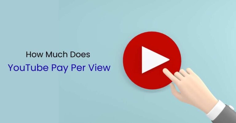 How much does youtube pay per view